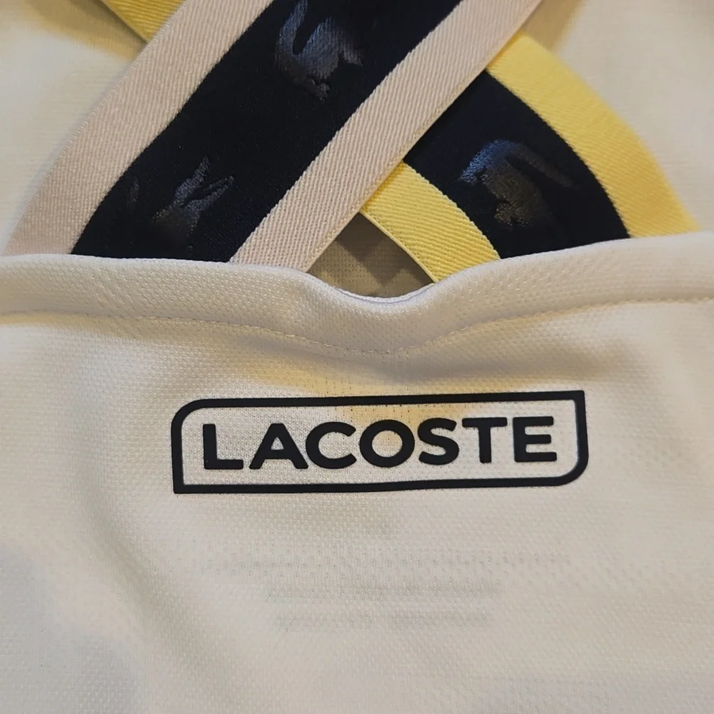 Lacoste Sport Ultr Dry Stylish Strappy Tank Top - Picture 6 of 12